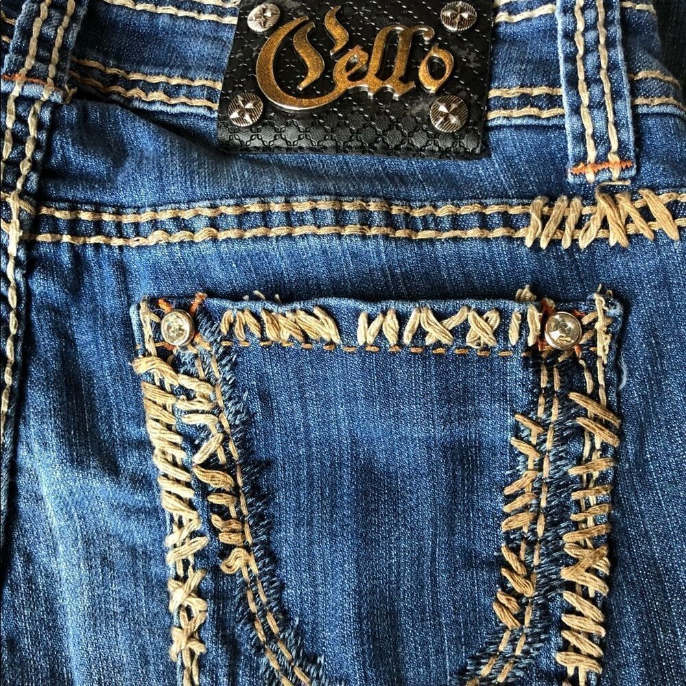Cello Capri Jeans Blue Size 4 - Picture 3 of 8